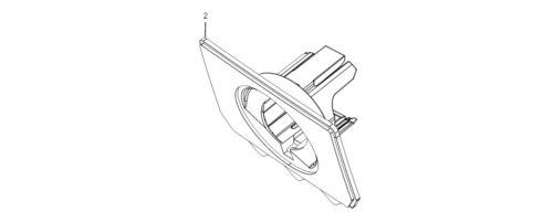 Sensor bracket-FRT LH Inboard Object S_C131172710301